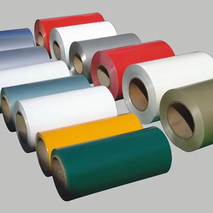 Bobina de acero galvanizado prepintado de 0.5 mm a 1.0 mm Z121 Z180 para láminas corrugadas, estándar GB, certificado ISO 9001 - Product Image 1