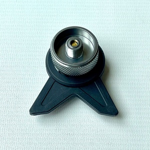 Adaptador de cartucho de gas de una pieza para exteriores, deflector de viento, soporte fijo antivuelco, accesorios portátiles para estufa de camping - Product Image 6