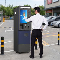 Kiosque extérieur IP65 étanche, terminal de paiement en libre-service, écran tactile haute luminosité, fabricant OEM pour parkings