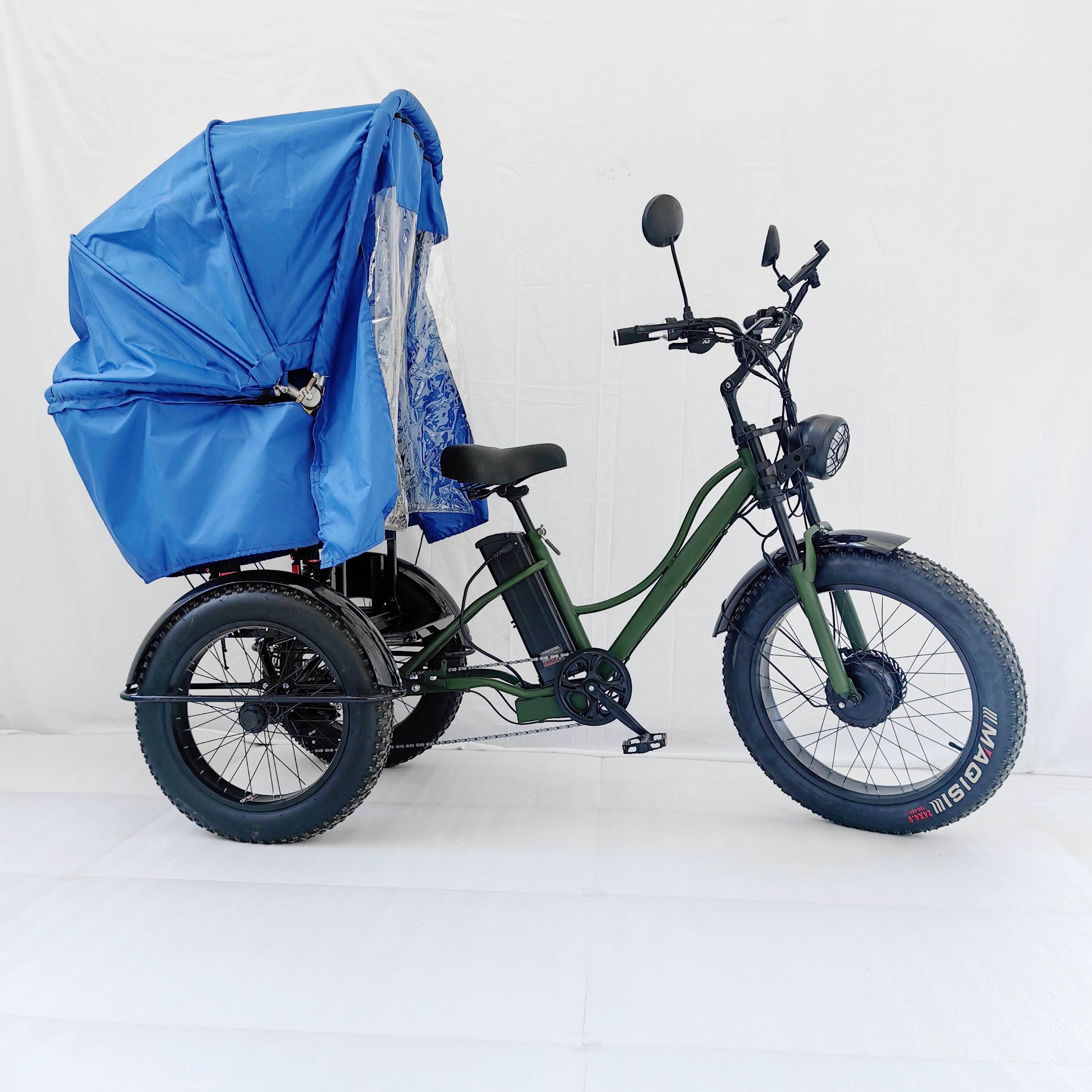 Bike with Roof Durable, Electric, and Versatile Rides