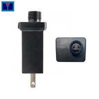 Adaptateur secteur certifié ETL CE GS UKCA, étanche IP44, PC DC 12V/18V 1A/1.5A, pour guirlandes lumineuses de Noël