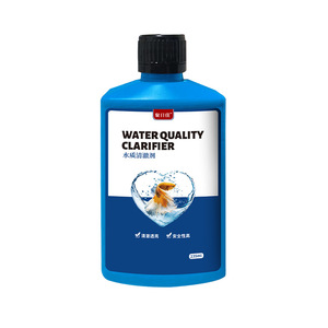 Clarificador de agua de 235 ml para mantenimiento de acuarios y peceras, para agua limpia - Product Image 1