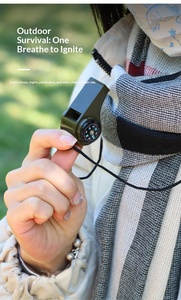 3 in 1 Emergency Survival Whistle Thermometer Referee Cheerleading Whistle Camping Hiking Outdoor Multifunction Whistle - Product Image 5