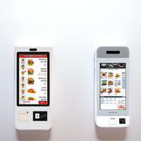 Terminal de point de vente pour restaurants, borne de commande numérique intelligente, borne de service en aluminium, borne de paiement en libre-service