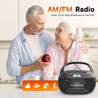 Reproductor de CD, Reproductor de Casetes, Radio AM/FM, Sonido Estéreo, Control Remoto, Entrada AUX/USB, Grabación de Casetes, Conector para Auriculares, Pantalla