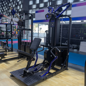 Machine à double tirage vertical et à rames avec siège réglable pour salle de sport commerciale, équipement de musculation dorsale, fabricant Kwt11 We - Product Image 4
