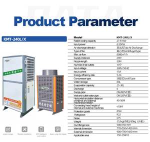 Sistema de Aire Acondicionado Industrial Kemite, Enfriador de Agua de Grado Industrial, Unidad de Aire Acondicionado de Pie (AHU) - Product Image 4