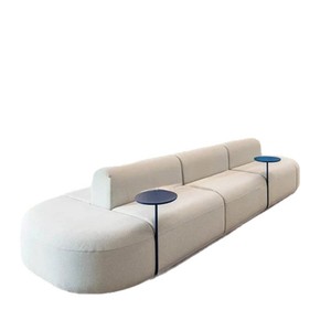 Sofá comercial de doble cara – Asientos modernos para recepción en salones de belleza, cafeterías, restaurantes, vestíbulos de oficinas y áreas de descanso - Product Image 3