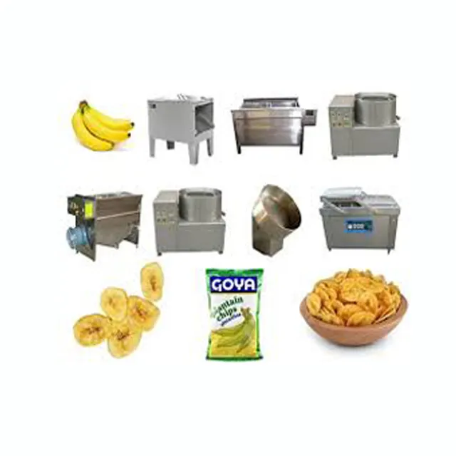 automatic plantain banana chips production line
