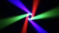 Projecteur LED à tête mobile 7x40W RGBW Bee Eye Wash Beam CTO avec contrôle par pixel, température de couleur 2800K-8500K pour éclairage de scène professionnel DJ