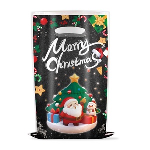 Bolsas de Regalo Decorativas de Estilo Festivo de Material PE para Halloween y Navidad, Bolsas de Mano - Product Image 5