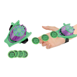 Huiye nuovi giocattoli sparatutto per interni esterni <span class=keywords><strong>Mini</strong></span> Launcher giocattolo da indossare a mano in plastica Flying Disc Launcher giocattoli per adulti bambini - Product Image 5