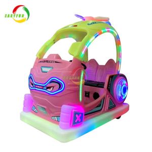 Voiture électrique biplace pour enfants, idéale pour les aires de jeux intérieures, voiture pare-chocs tout-terrain - Product Image 5
