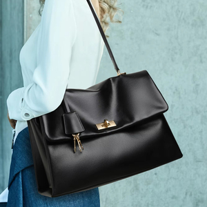 New High Quality Women Messenger Bags for Women Genuine Leather Handbags Crossbody Bags Ladies Shoulder Bags <b>Tote</b> Top-handle - Product Image 1