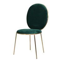 Chaise moderne de luxe Silla Rosa rose fauteuil café Restaurant maquillage salle à manger meubles chaise de salle à manger en velours