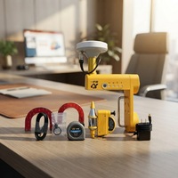 Système de nivellement pour excavatrice YCT H5Pro Xfix GNSS RTK, mini-pièces, affichage LED, contrôle de qualité GPS pour engins de construction