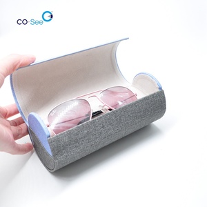 Hạt Line Hình Trụ Du Lịch Đôi Bên Kính Mắt Trường Hợp - Product Image 4