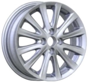 Rueda de Aleación Plateada para Automóvil de Pasajeros, 15 Pulgadas, 5 Orificios, para <span class=keywords><strong>Toyota</strong></span> <span class=keywords><strong>Yaris</strong></span> - Product Image 2
