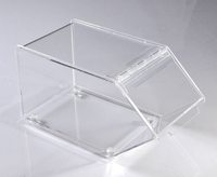 Thương Mại Cấp Thực Phẩm Thùng Acrylic Theo Sự Lựa Chọn Acrylic Độc Đáo Số Lượng Lớn Nhựa Thực Phẩm Dispenser Stackable Kẹo Thùng