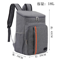 Sac à dos isotherme tactique personnalisé pour adultes - Sac de pique-nique et de préparation de repas de travail camouflage souple grande capacité anti-fuite