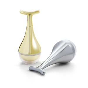 Nuevo Diseño 2025 Masajeador para Cuidado de la Piel Cryo en Forma de T de Aleación de Zinc, Stick de Masaje para Ojos con Globos de Hielo Metálicos para Masaje <span class=keywords><strong>Facial</strong></span> y Corporal - Product Image 2