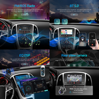 Autoradio Android Podofo 6 + 128G 7 ''sans fil CarPlay Android Auto pour Buick Excelle 2010-2014/Opel Astra J 2011-2012 GPS/WIFI/BT