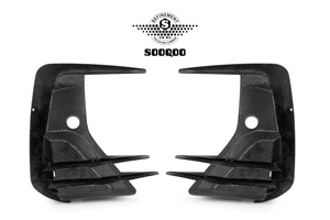 SOOQOO prepres rivestimento di sfiato paraurti anteriore in fibra di carbonio per BMW X3 G01 X4 G02 <span class=keywords><strong>IX3</strong></span> G08 lifting 2022 + - Product Image 5