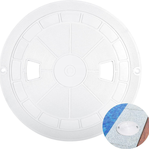 Couverture de <span class=keywords><strong>skimmer</strong></span> de piscine SPX1070C blanche, couvercle de remplacement compatible avec les pièces de <span class=keywords><strong>skimmer</strong></span> de piscine <span class=keywords><strong>Hayward</strong></span> Sta-Rite - Product Image 4