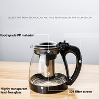 MSH ménage Kung Fu filtre service à thé verres en verre pour restaurants café et théière inclus