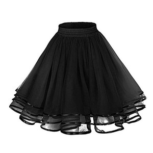 <span class=keywords><strong>Jupon</strong></span> Lolita pour femme, exclusif, sans armatures, en <span class=keywords><strong>tulle</strong></span> doux, pour tous les jours, avec volants, trois couches, en gaze à rubans, style mignon - Product Image 1