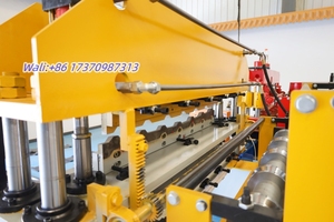 Factory Direct TR5 TR7 <strong>Double</strong> <strong>Layer</strong> Roofing <strong>Machine</strong> IBR Roof Sheet Former Hot Sale Colored Steel Tile Forming <strong>Machine</strong> in Mexico - Product Image 5