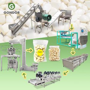 Machine automatique de décorticage, séparation des gousses et tri des dents d'ail noir à sortie verticale, capacité 500 kg - Product Image 1