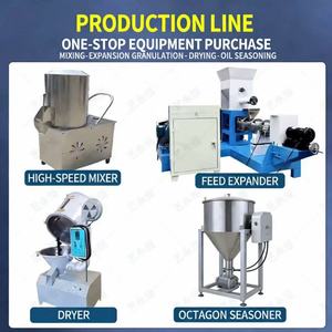 Extrusion à sec pour la fabrication de <span class=keywords><strong>croquettes</strong></span> de céréales et d'ingrédients carnés pour chiens, chats et poissons, fabrication d'aliments flottants pour poissons - Product Image 6