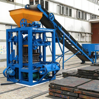 Bas prix de la QT4-24 machine de moulage de blocs entièrement automatique Machine de fabrication de briques et de pavés à enclenchement Flyash au Ghana