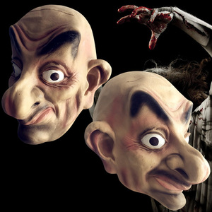 Disfraz de Halloween y Navidad de látex de cara completa de demonio, payaso aterrador, diablo, llama, zombie, monstruo, para fiesta espeluznante - Product Image 2