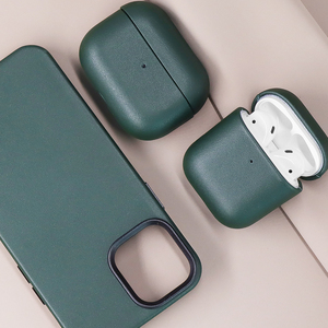 <span class=keywords><strong>2022</strong></span> Usine En Gros En Cuir Véritable Galet Texture Cas pour Airpods 3 4 Étui De Luxe pour <span class=keywords><strong>Air</strong></span> Pods <span class=keywords><strong>Pro</strong></span> Cas pour AirPods <span class=keywords><strong>2</strong></span> - Product Image 1