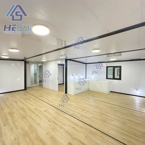 บ้านสำเร็จรูปเหล็กขนาด 20 ฟุต 40 ฟุต แบบขยายได้ 1 2 3 4 5 ห้องนอน พร้อมสวน ราคาบ้านเคลื่อนที่สำเร็จรูป - Product Image 3