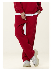 Vêtements pour hommes transfrontaliers pour marque, pantalon large en velours épais et coton, couleur unie - Product Image 5