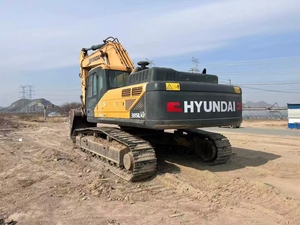 Used Original Korea Multifunction Crawler Excavator Hyundai 385LVS High Efficiency Hyundai 140W 210W in Good Condition on Sale - Product Image 2