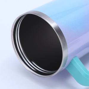 Vaso Térmico de Viaje Emerit Outdoor Shimmer 2026, el Mejor Regalo, con Diseño Arcoíris, Aislamiento al Vacío, para Auto, con Altavoz Bluetooth Inteligente - Product Image 3