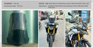 Pare-brise de moto pour TRIUMPH SCRAMBLER <span class=keywords><strong>900</strong></span>/ 1200 PTIGER <span class=keywords><strong>900</strong></span>/GT/GTLOW/RALLY/RALLY PRO/850 <span class=keywords><strong>SPORT</strong></span> <span class=keywords><strong>TIGER</strong></span> 1200 GT / RALLY 22-25 - Product Image 4