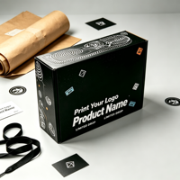 Boîte d'expédition en carton ondulé personnalisée, écologique, réutilisable et imperméable, avec impression et pelliculage mat pour emballage cadeau