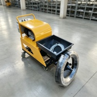Machine de projection de mortier fiable avec contrôle précis du coulage pour les projets de construction d'infrastructure