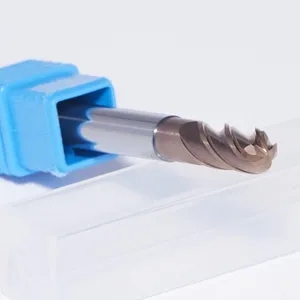 HANDERK 2/4 flute tungsten carbide ball nose square end mill alloy cnc thread milling cutter for cnc tool