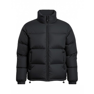 Chaqueta Acolchada Ligera de Corte Moderno, Unisex, Cuello Alto, Invierno, Ecológica, con Exterior e Interior de Poliéster Reciclado - Product Image 4