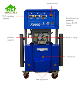 Reanin K2000 Petite machine à mousser PU/<span class=keywords><strong>polyuréthane</strong></span> haute pression portable pour l'isolation de grenier et de toit - Product Image 6