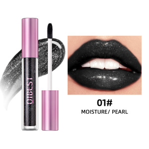 Gloss à lèvres liquide mat vegan hydratant et waterproof, effet stéréoscopique, longue tenue, couleur intense, fini nacré brillant, personnalisable en usine - Product Image 4
