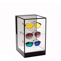 Support d'affichage pour lunettes en acrylique transparent multicouche, présentoir pour lunettes de vue