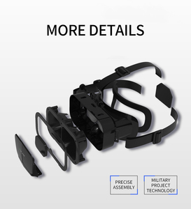 Styles populaires en 2025 Lunettes intelligentes <span class=keywords><strong>3D</strong></span> Réalité virtuelle Lunettes VR tout-en-un personnalisées Lunettes <span class=keywords><strong>3D</strong></span> Films VR HD Réalité augmentée - Product Image 2