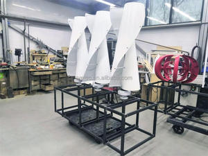 Đáng tin cậy 1kw off-lưới điện Vertical Axis Cối Xay Gió Máy phát điện tuabin gió với tốc độ thấp khởi động 1 <span class=keywords><strong>kWh</strong></span> của điện trong 1 giờ - Product Image 6